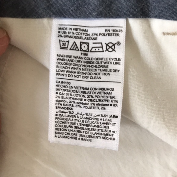 Old Navy Mens Straight Khaki Pants Size 30 x 32 - Picture 5 of 6